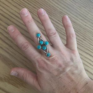Turquoise & Silver ring
